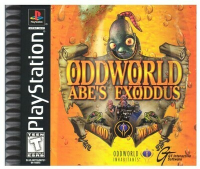 Playstation 1 / Oddworld - Abe&#39;s Exodus | Sony SLUS-00710/00731 | October 1999 | 2 Discs