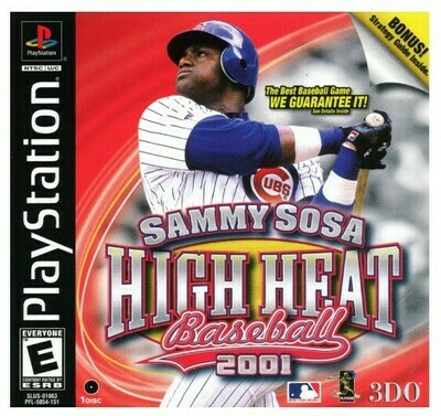 Playstation 1 / Sammy Sosa High Heat Baseball 2001 | Sony SLUS-01063 | March 2000