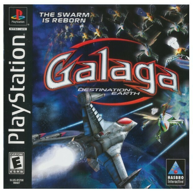 Playstation 1 / Galaga - Destination Earth | Sony SLUS-01258 | August 2000