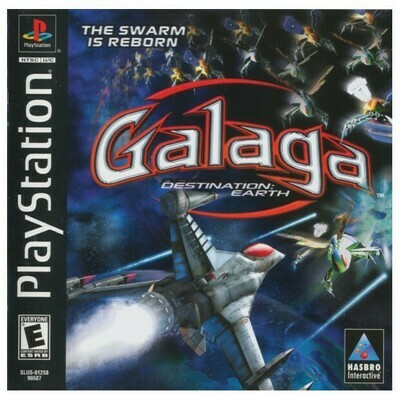 Playstation 1 / Galaga - Destination Earth | Sony SLUS-01258 | August 2000