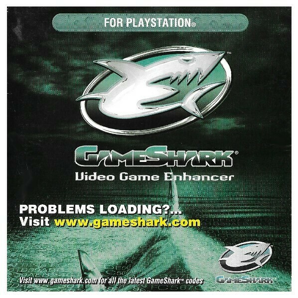 GameShark / For Playstation, Video Game Enhancer, 2001