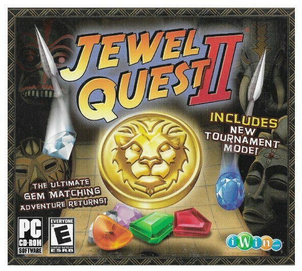Jewel Quest II / iWin | Video Game | 2007 | PC CD-Rom Software