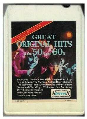 Various Artists / Great Original Hits of the &#39;50s and &#39;60s - Tape 1 | Reader&#39;s Digest RD5-182-1 | 1974