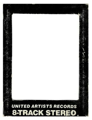 United Artists / Black-White | Record Company Sleeve for 8-Track Tape