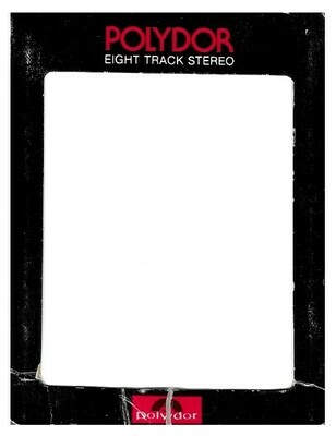 Polydor / Black-Red-White | Record Company Sleeve for 8-Track Tape