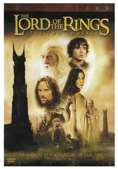 Lord of the Rings / The Two Towers | New Line 63542 | DVD Video | 2002 | Two Disc Set | Full Screen