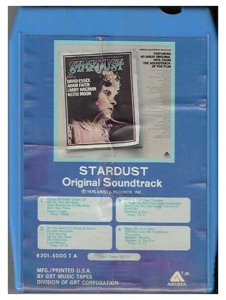 Various Artists / Stardust (Original Soundtrack) | Arista 8301-5000 T | 1975 | David Essex | 2 Tapes