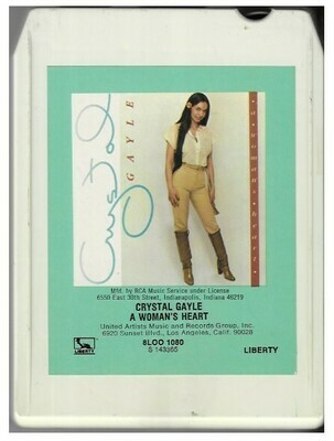 Gayle, Crystal / A Woman's Heart | Liberty 8LOO-1080 | November 1980