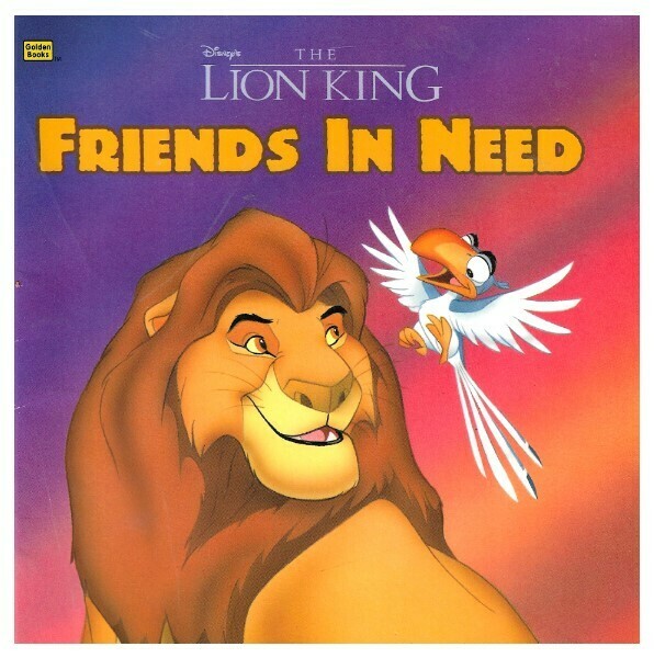 Lion King, The / Friends In Need | Golden Books | 1994 | Disney