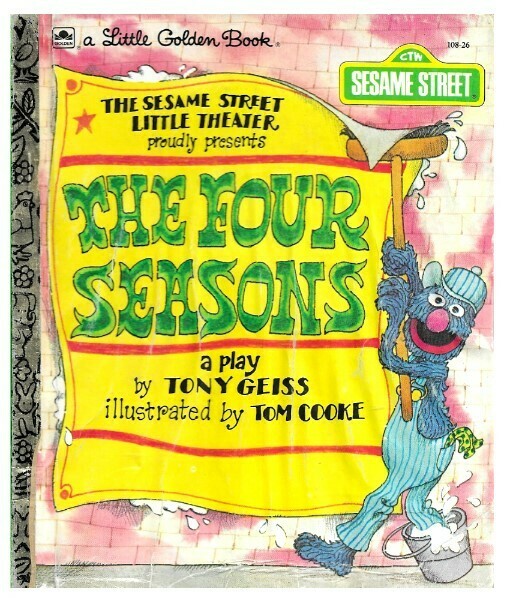 Sesame Street / The Four Seasons | Golden Press | 1979 | A Little Golden Book