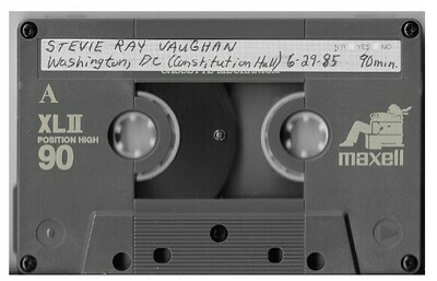 Vaughan, Stevie Ray / Washington, DC (Constitution Hall) | June 29, 1985