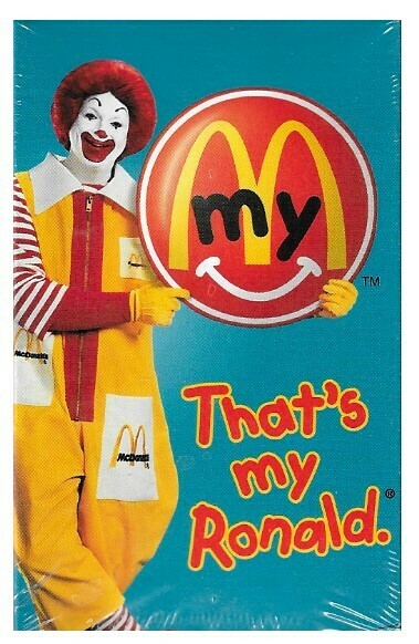 McDonald, Ronald / That&#39;s My Ronald | McDonald&#39;s WA-0497 | Cassette Single | 1997