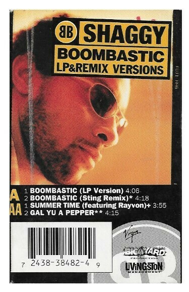 Shaggy / Boombastic | Virgin 4KM-38482 | June 1995