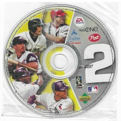EA Sports / Post Cereal | Major League Baseball (Disc 2) - A.L. West | CD-Rom | 2003 | Still Sealed