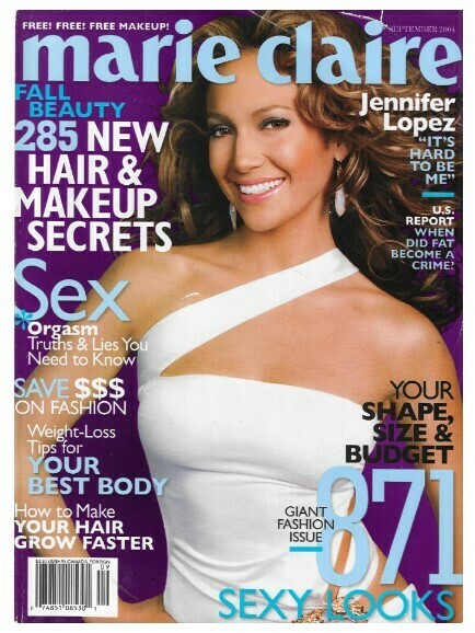 Marie Claire / Jennifer Lopez | September 2004