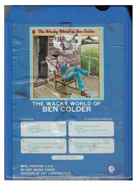 Wooley, Sheb / The Wacky World of Ben Colder | MGM M 8130-4876 | 1972 | Ben Colder