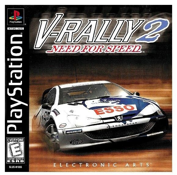 Playstation 1 / V-Rally 2 - Need For Speed | Sony SLUS-01003 | Video Game |  November 1999