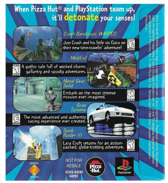 Pizza hut ps1 sales