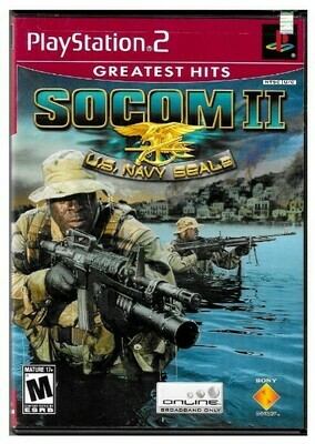 Playstation 2 / Socom II - U.S. Navy Seals | Sony SCUS-97275GH | 2003