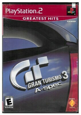 Playstation 2 / Gran Turismo 3 - A-Spec | Sony SCUS-97102 | July 2001