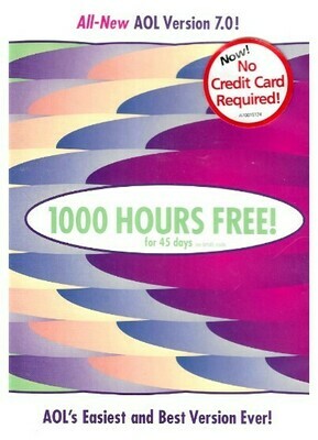America Online / AOL Version 7.0 - Easiest and Best Version Ever! | 2001
