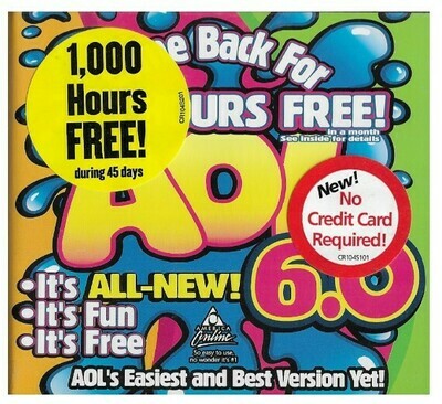 America Online / AOL Version 6.0 - Easiest and Best Yet! | 2000