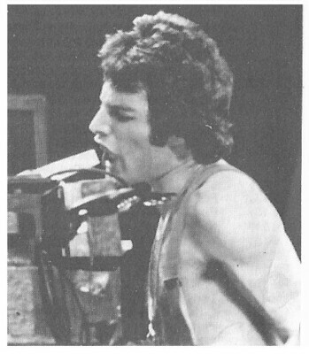 Queen / Freddie Mercury On Stage, at Piano, Profile | Magazine Photo | 1970s