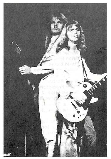Styx / James Young-Tommy Shaw On Stage | Magazine Photo | 1970s