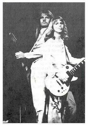 Styx / James Young-Tommy Shaw On Stage | Magazine Photo | 1970s