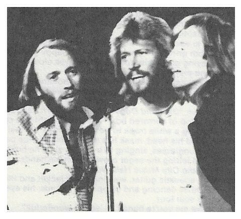 Bee Gees / On Stage-Maurice On Left | Magazine Photo | 1970s
