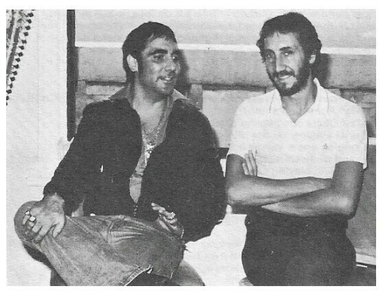 Who, The / Keith Moon-Pete Townshend Smiling, Sitting | Magazine Photo | 1970s | Larger
