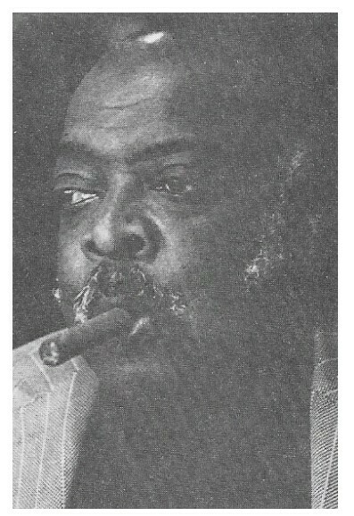 Basie, Count / Closeup-Smoking Cigar / 1970s