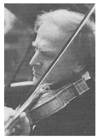 Menuhin, Yehudi / Closeup-Playing Violin | Magazine Photo | 1970s