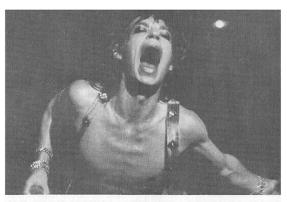 Rolling Stones, The / Mick Jagger-On Stage-Mouth Wide Open-No Shirt | Magazine Photo | 1970s