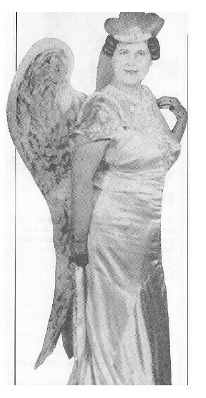 Jenkins, Florence Foster / Wearing Angel Outfit | Magazine Photo