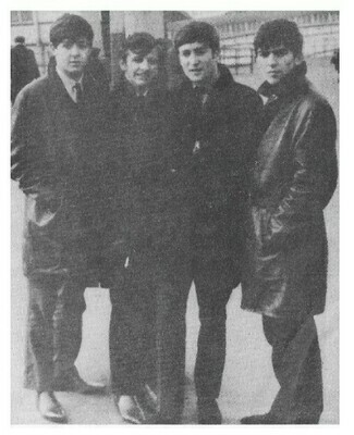 Beatles, The / Standing Outdoors-Wearing Coats-UK | Magazine Photo | October 1963