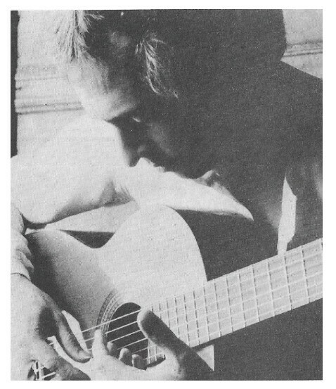 Williams, John (Guitarist) / With Guitar-Looking Down | Magazine Photo | 1970s