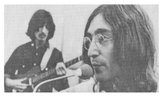 Beatles, The / George-John-In Studio | Magazine Photo | 1969