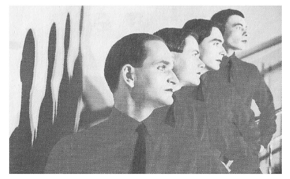 Kraftwerk / Group in a Row-The Man-Machine Era | Magazine Photo | 1978