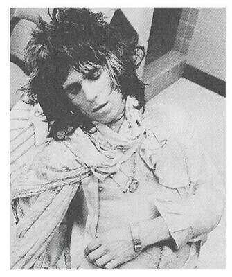 Rolling Stones, The / Keith Richards-Passed Out-Open Shirt | Magazine Photo | 1970s