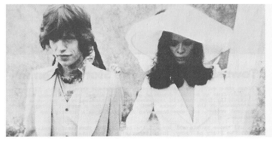 Rolling Stones, The / Mick Jagger-Bianca Jagger-Wedding Day | Magazine Photo | May 1971