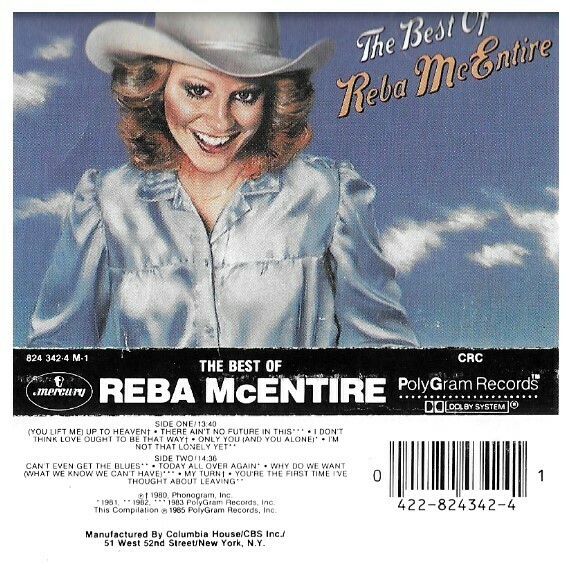 McEntire, Reba / The Best of Reba McEntire | Mercury 824 342-4 M-1 | Cassette Insert | February 1985