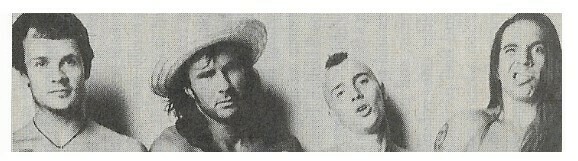 Red Hot Chili Peppers / Group Photo-Flea On Left | Magazine Photo