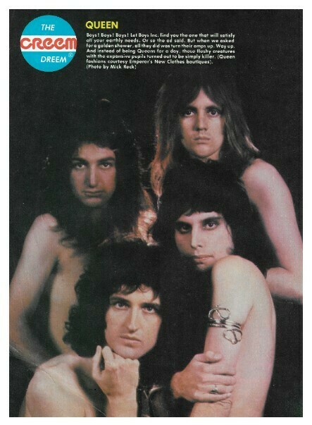 Queen / The Creem Dream | Magazine Photo with Caption | May 1977