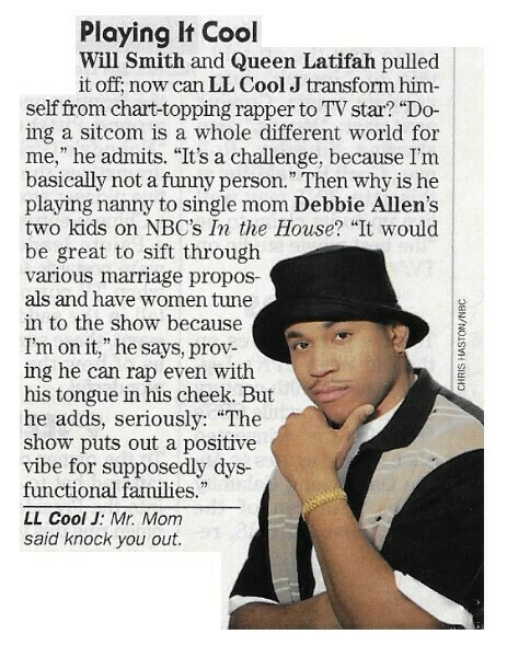 LL Cool J / Playing It Cool | Magazine Article with Photo | May 1995