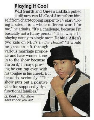 LL Cool J / Playing It Cool | Magazine Article with Photo | May 1995