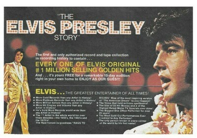 Presley, Elvis / The Elvis Presley Story | Magazine Ad | 1977