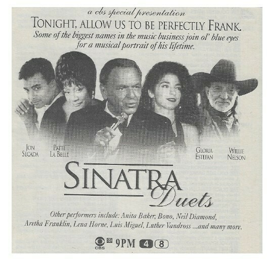 Sinatra, Frank / Sinatra Duets | Magazine Ad | 1994