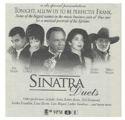 Sinatra, Frank / Sinatra Duets | Magazine Ad | 1994