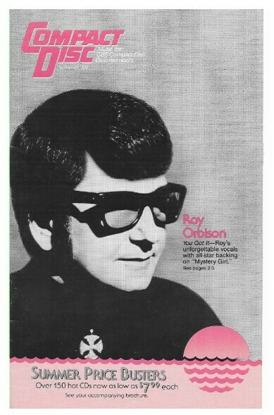 Compact Disc / Roy Orbison | Summer 1989